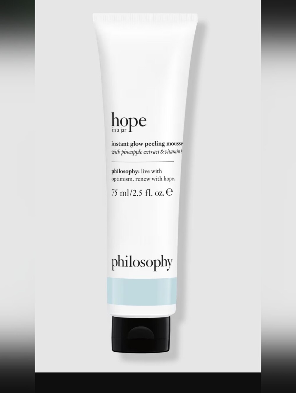 Philosophy Hope In A Jar Instant Glow Peeling Mousse 2.5 Oz Sealed No Box
